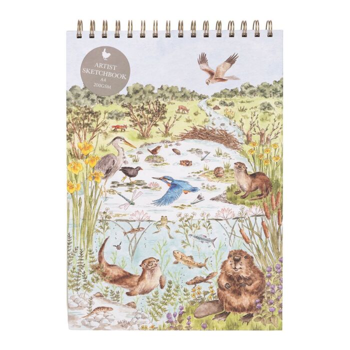 Wrendale Designs The Riverbank Nature Sketchbook